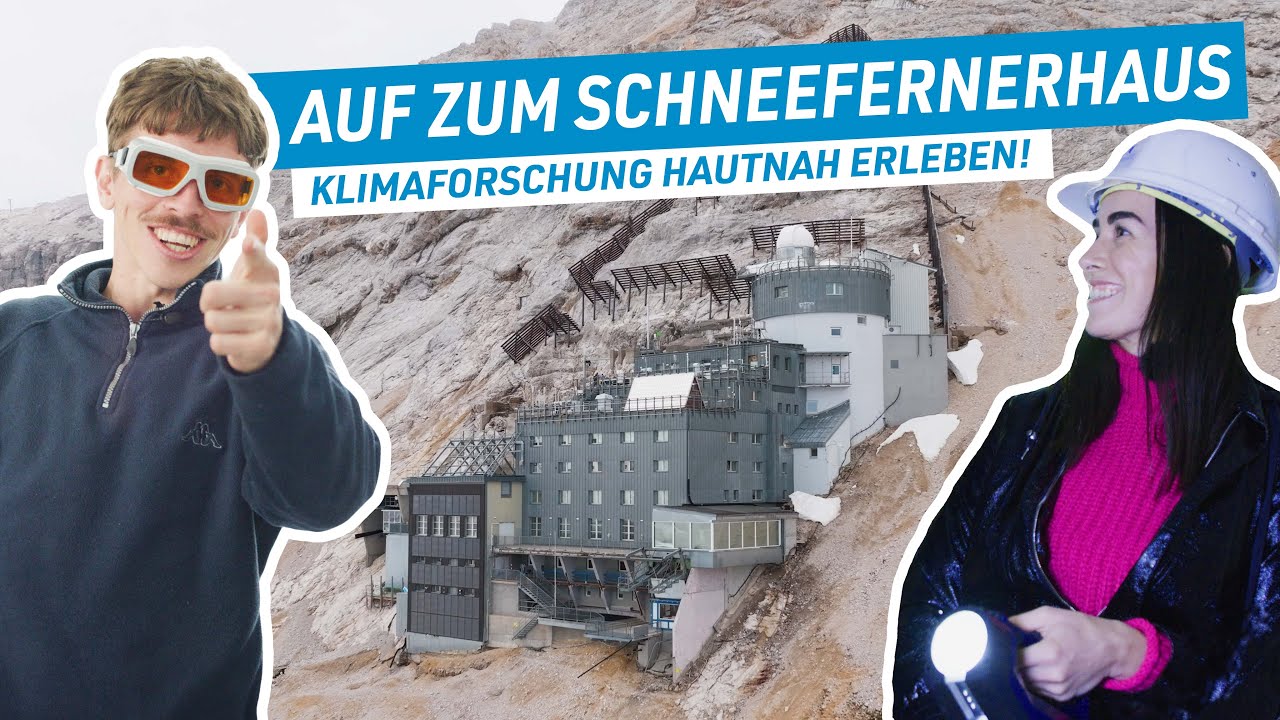 Auf zum Schneefernerhaus - Klimaforschung hautnah erleben! | CO2-Klimareportage