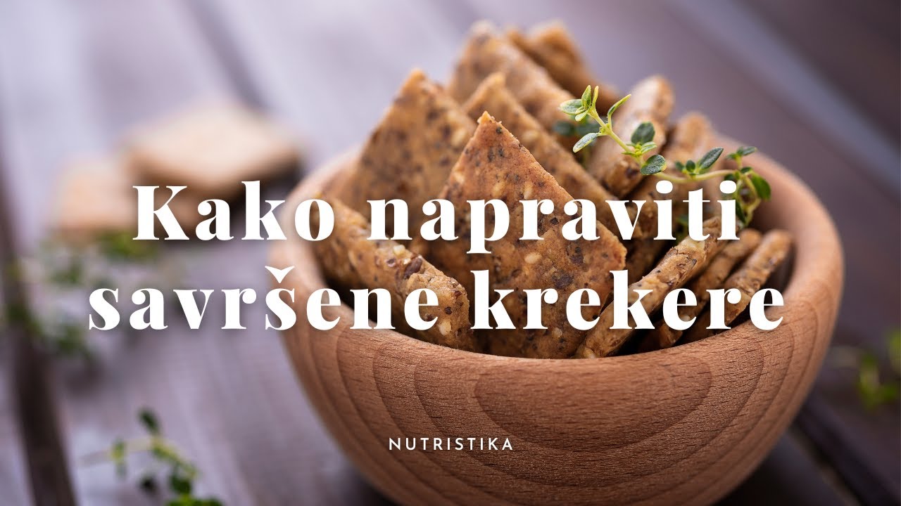 Brzi i nutritivni krekeri bez brašna