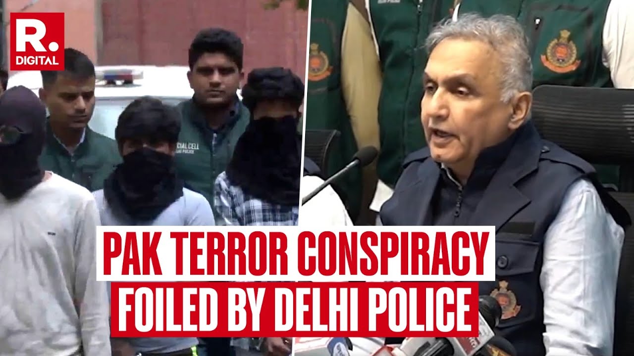 Pak Terror Bust: Major Terror Module Busted By Delhi Police, 5 Suspects Arrested
