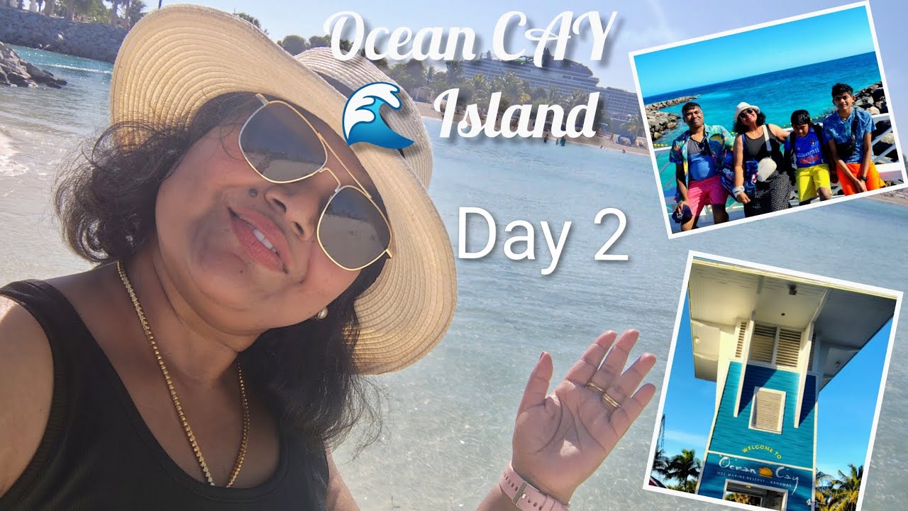 🏖️ இவளோ அழகா??தனி தீவில் ஒரு நாள் Day 2 in CRUISE🚢