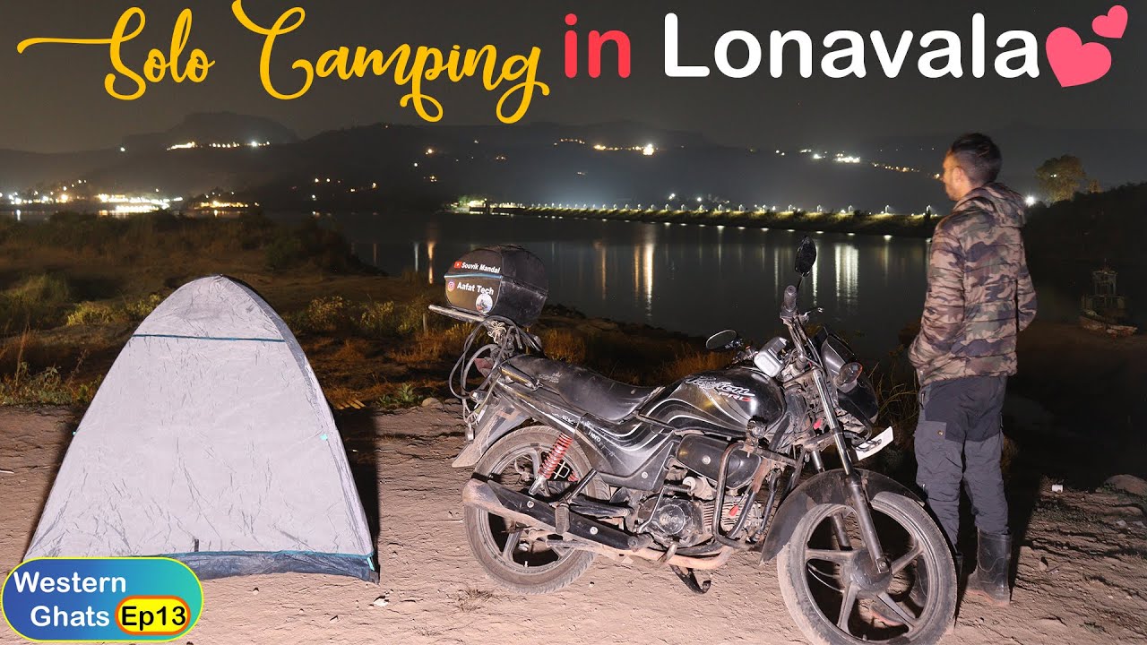 Solo Camping in Lonavala | Camping near Pawna Lake | Lonavala Camping Site | Western Ghats Ep.13