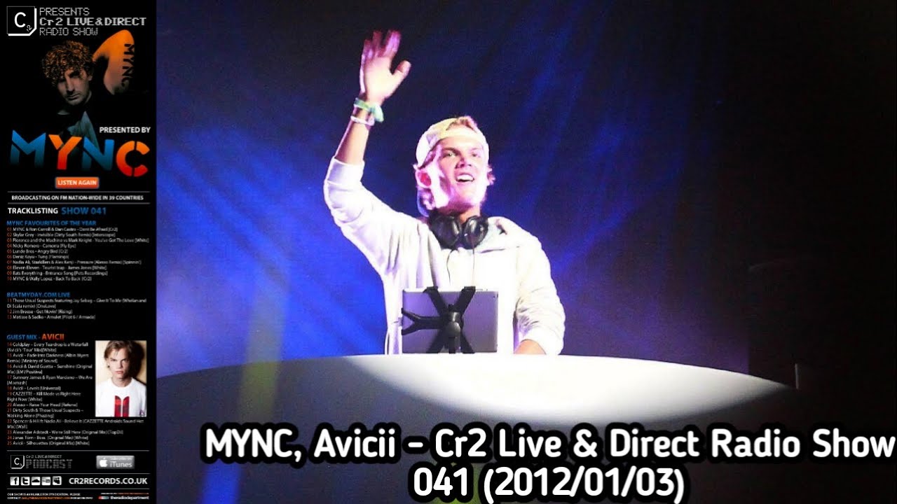 MYNC, Avicii - MYNC Presents Cr2 Live & Direct Radio Show 041 (2012/01/03)