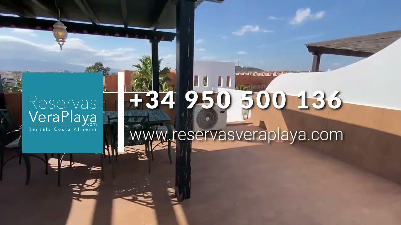 Holiday apartment for rent at 150m from Vera Playa Beach (Almería, Spain)