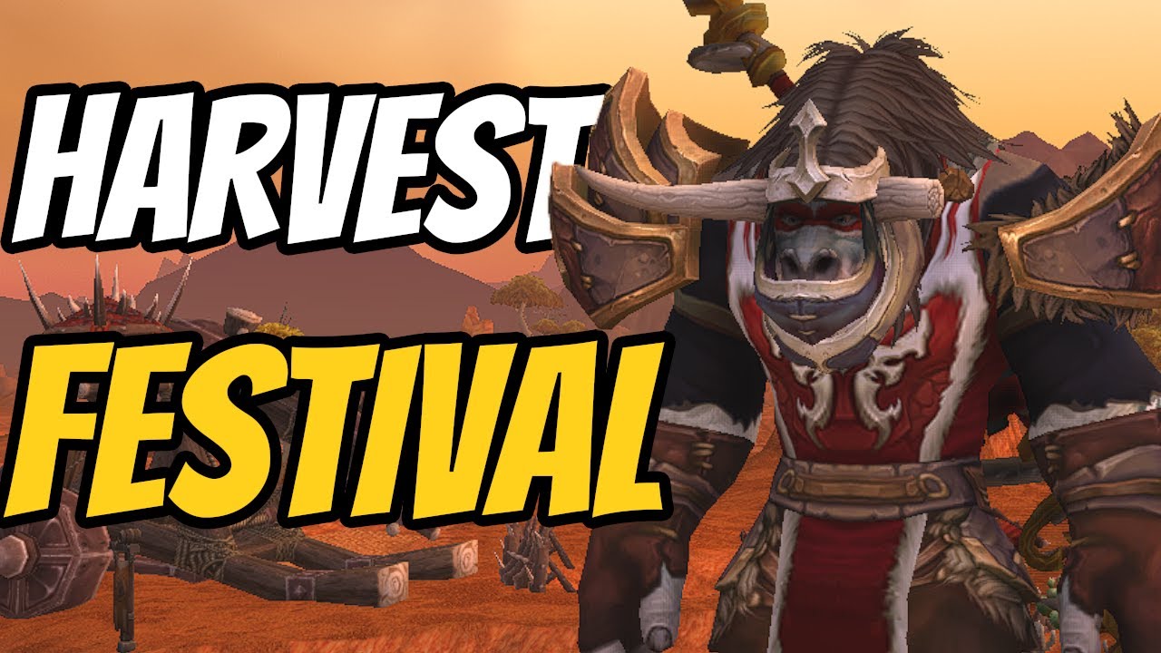Harvest Festival Guide - WoW Harvest Festival World Event
