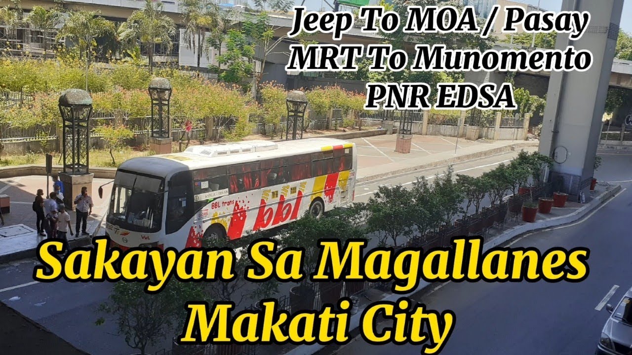 Magallanes In Makati City / MRT / PNR EDSA / SM MOA Jeepneys