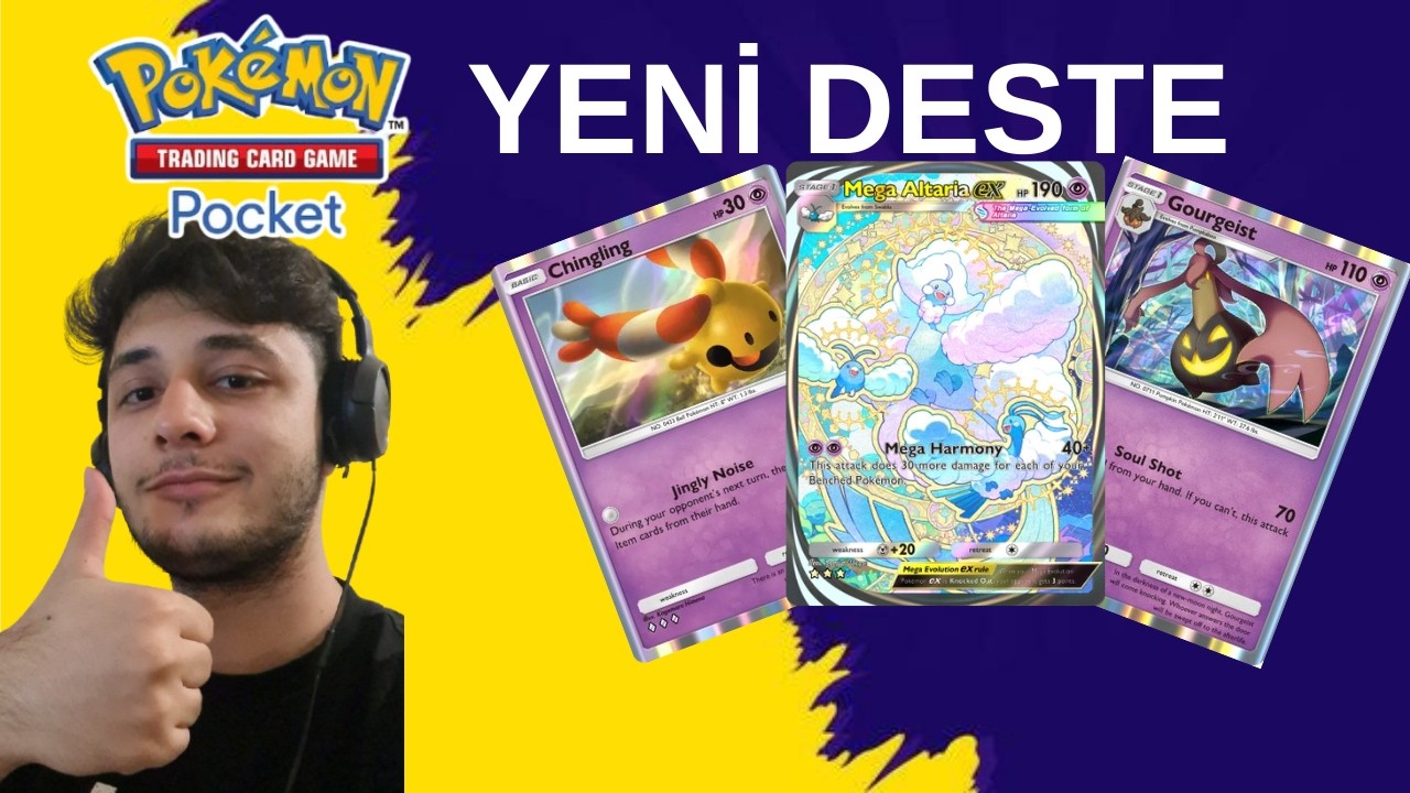 MEGA ALTARIA EX YENİ VERSİYON! 🤯 Gourgeist Destesi META’YI YIKIYOR | Pokemon TCG Pocket Türkçe