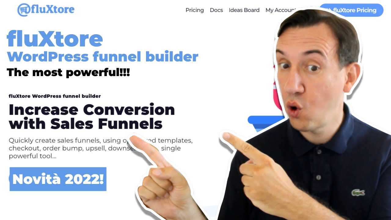 fluXtore: crea i tuo funnel di vendita con WordPress. (Upsell, Downsell, Order Bump, Redirect)