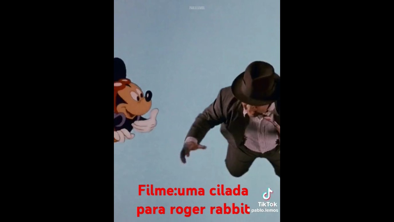 MICKEY MOUSE E PERNALONGA FAZENDO CROSSOVER ÉPICO!(filme:uma cilada para roger rabbit) 