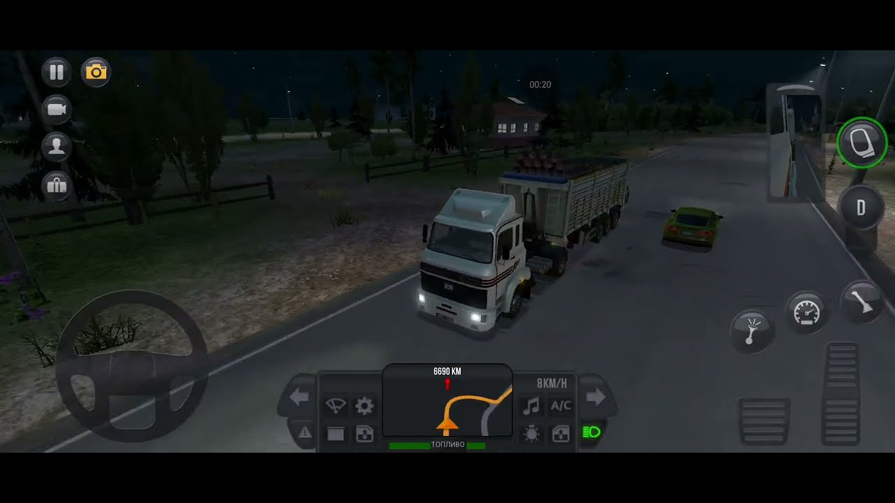 These barriers and the truck's handling are driving me crazy.