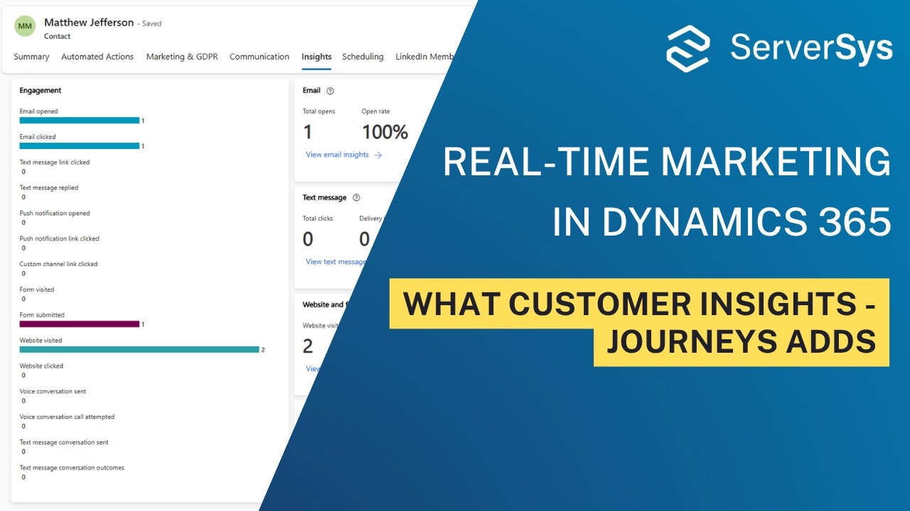 Маркетинг в реальном времени в Dynamics 365: что добавляет модуль Customer Insights &ndash; Journeys