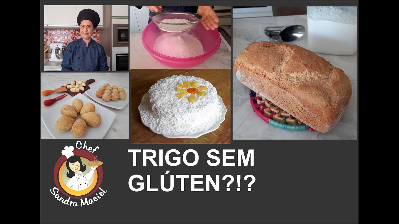 Trigo sem glúten? Substitua o trigo por esse mix de farinhas sem goma xantana!