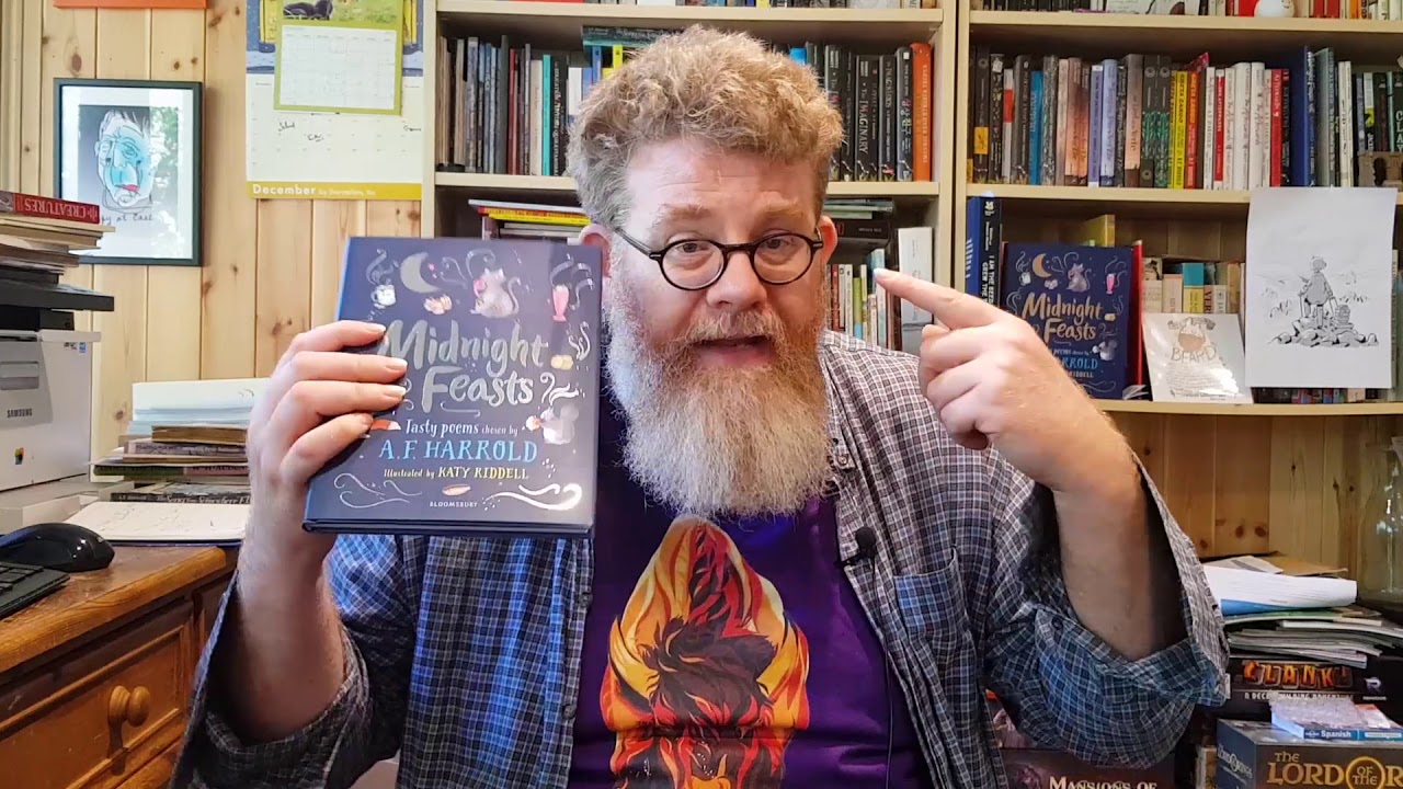 A.F. Harrold introduces Midnight Feasts