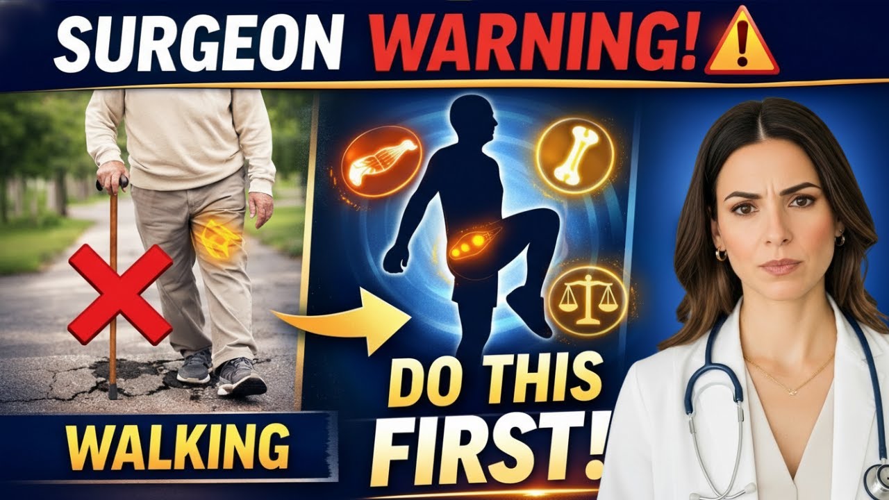 Orthopedic Surgeon WARNS Walking Isn’t Enough After 75 — Do THIS FIRST Instead