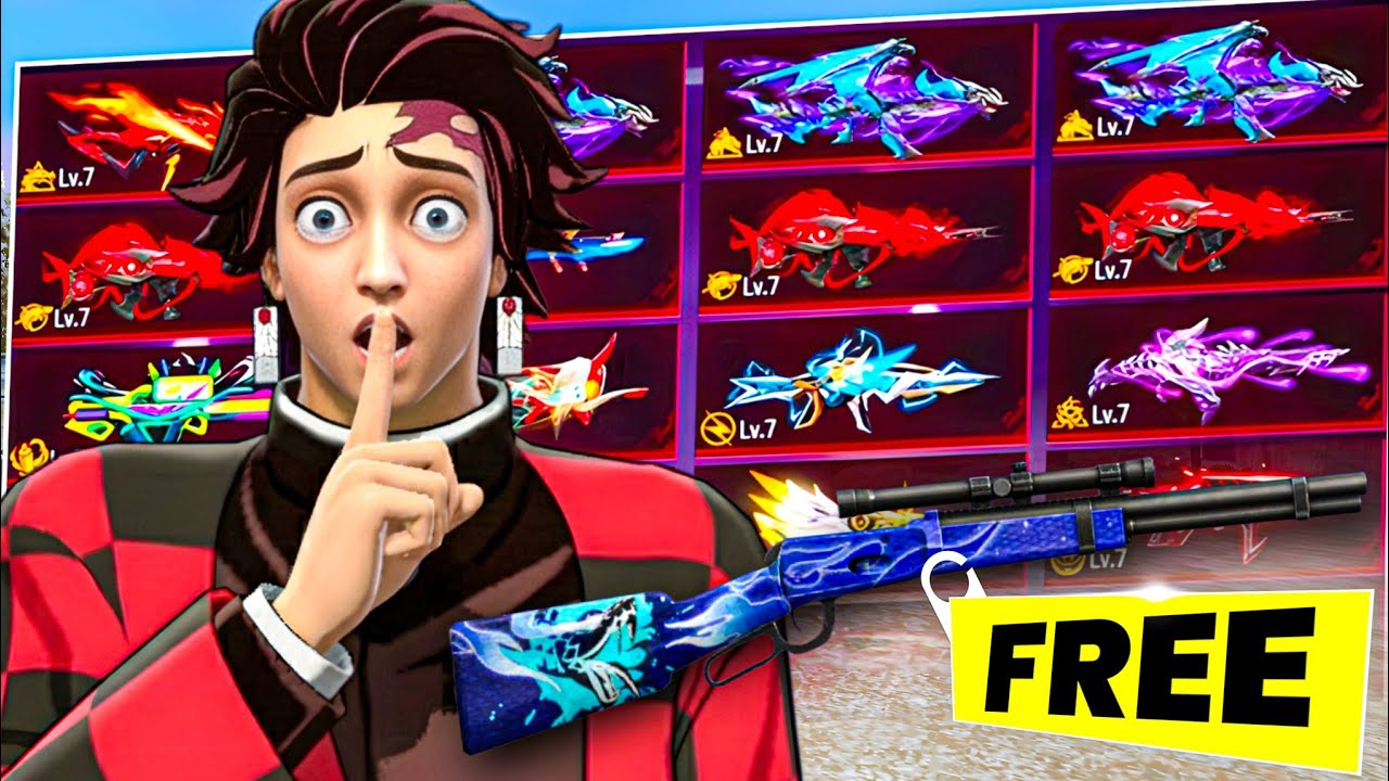 Unlocking *MASTRY FIRE BUTTON* in All Guns For FREE 😳?