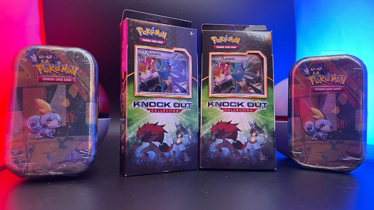 Red Reveals Lucario Knockout Collection! and Random Pack Friday!