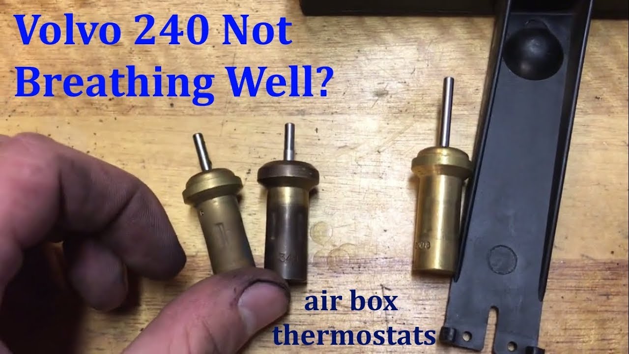 Volvo 240 Air Box Thermostat Replacement