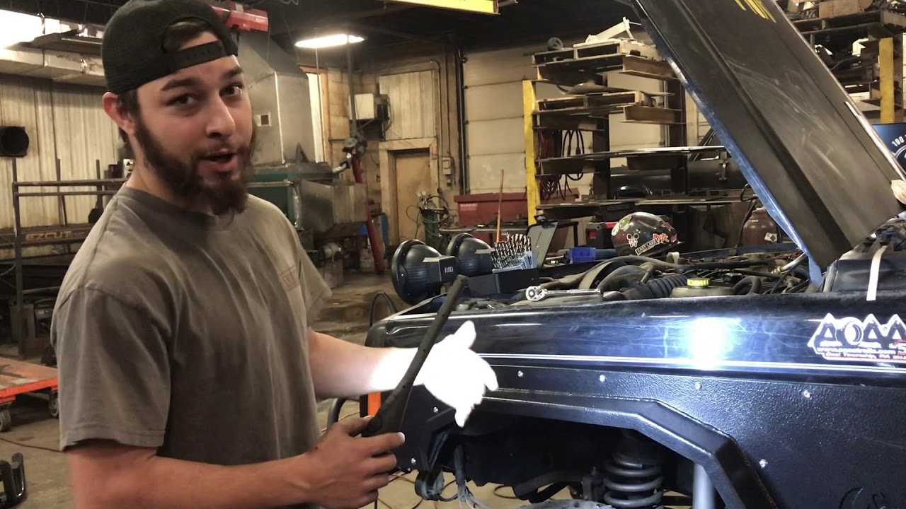 Affordable Offroad - Jeep Cherokee XJ Body Armor with Flares Installation 1984-2001