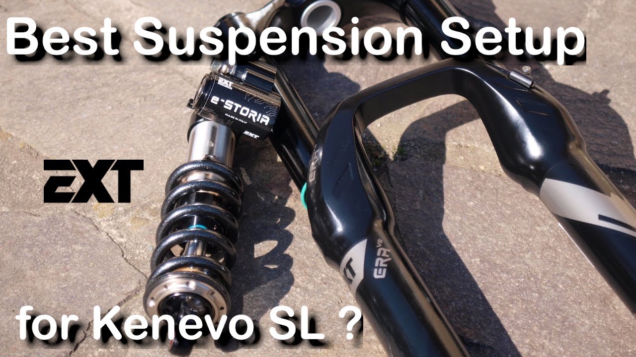 Bestes Fahrwerk für Kenevo SL? || EXT E-Storia, ERA V2 || Trailpark Harz Wassertal