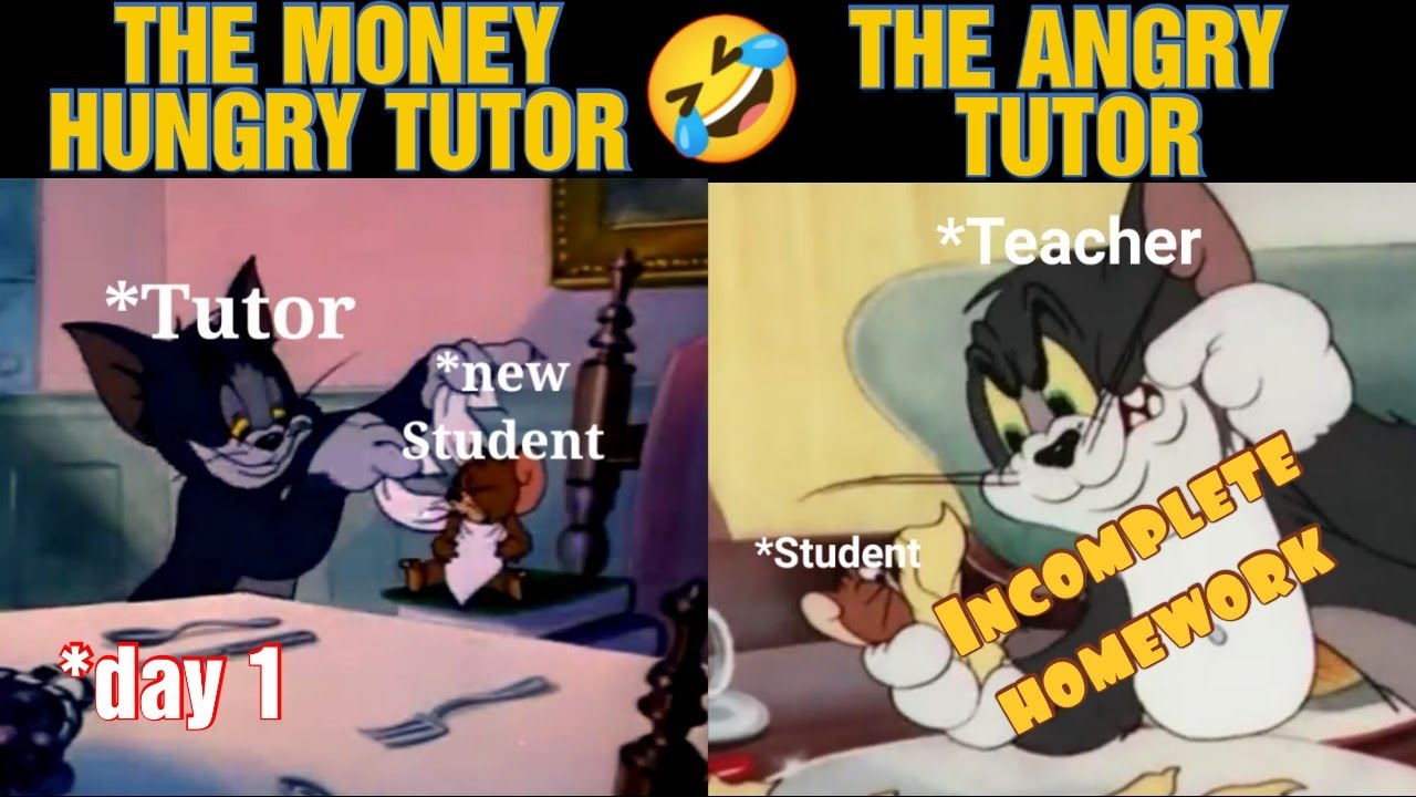 Types of tution teachers ( TOM AND JERRY, MR.BEAN FUNNY MEME 😂🤣)MUST WATCH!!