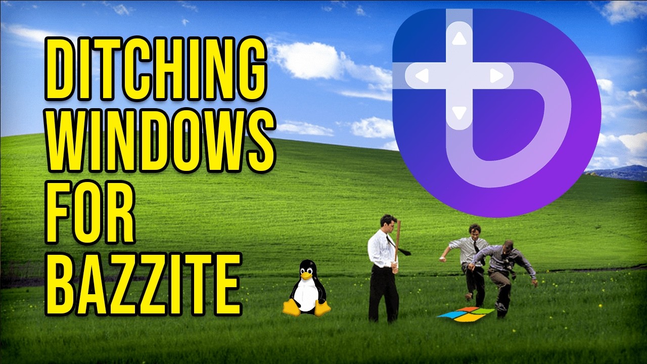 Day 1: Ditching Windows for Linux Gaming - Installing Bazzite