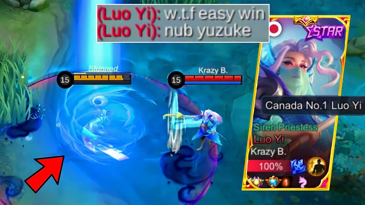 Yuzuke Vs Top Global Pro Lou Yi Trashtalker! | Lifesteal Hack Vs Longest Stun Combo! | Who Will Win?