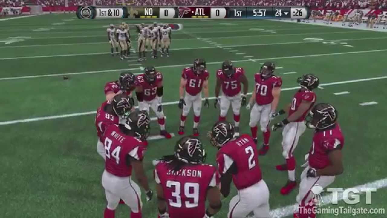 [TGT] Madden NFL 15 - NO vs. ATL (CPU v. CPU) 1st Quarter