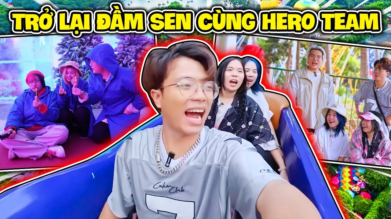 Thử thách Quýt làm Cam chịu và tiếng hét kỳ lạ trên không #heroteam #heromedia