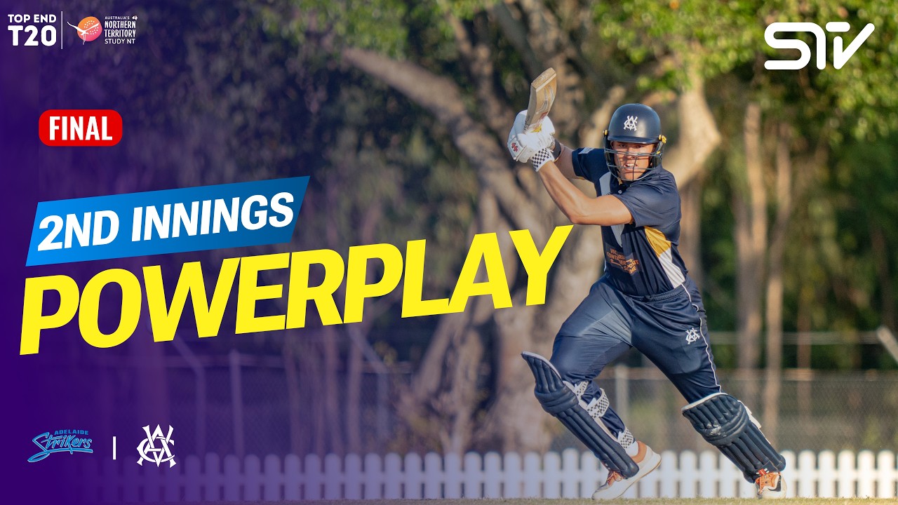 2nd Innings Powerplay | Victoria Academy vs Adelaide Strikers Academy | Final | Top End T20 | ZP1U
