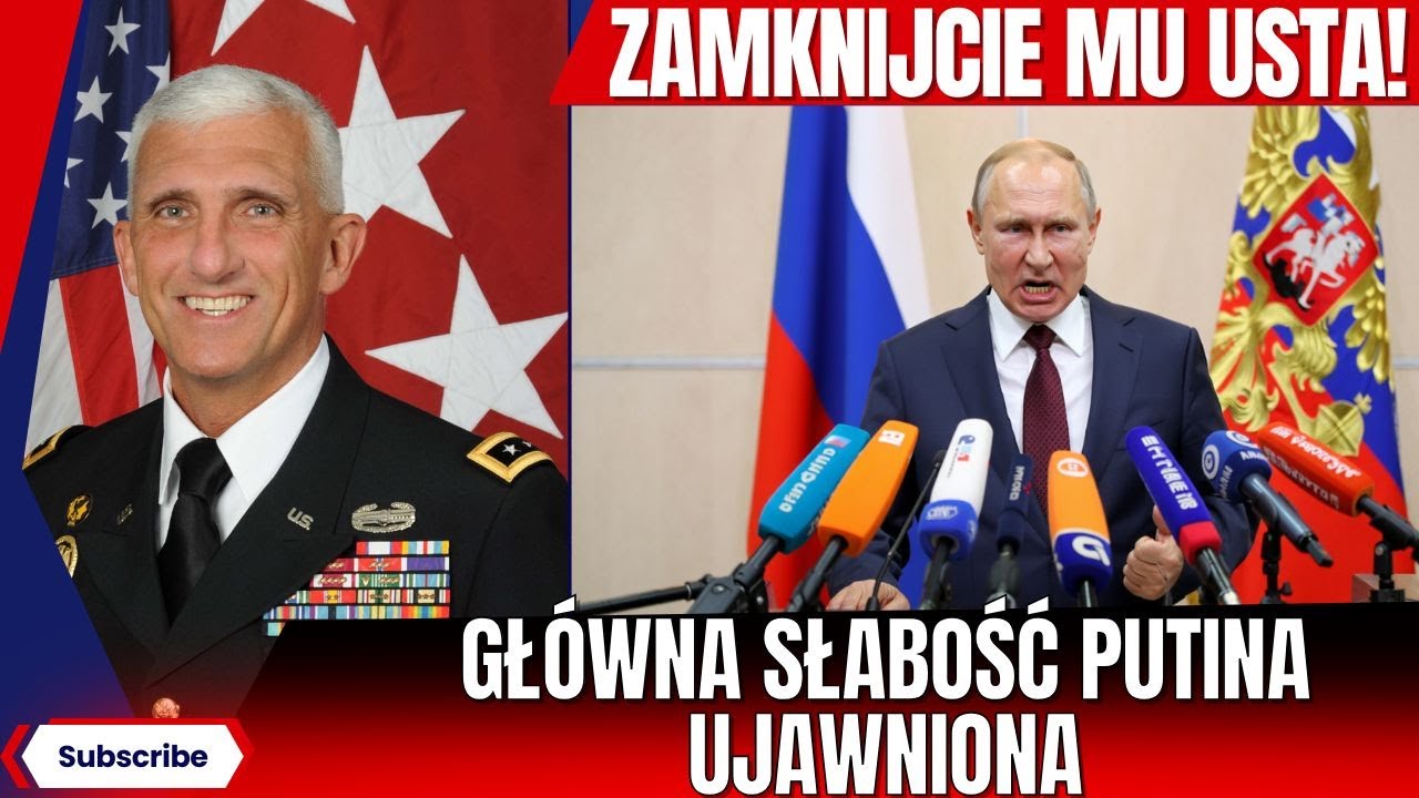 Histeria na Kremlu! Amerykański generał ujawnił słaby punkt Rosji — ukrywali to przez lata