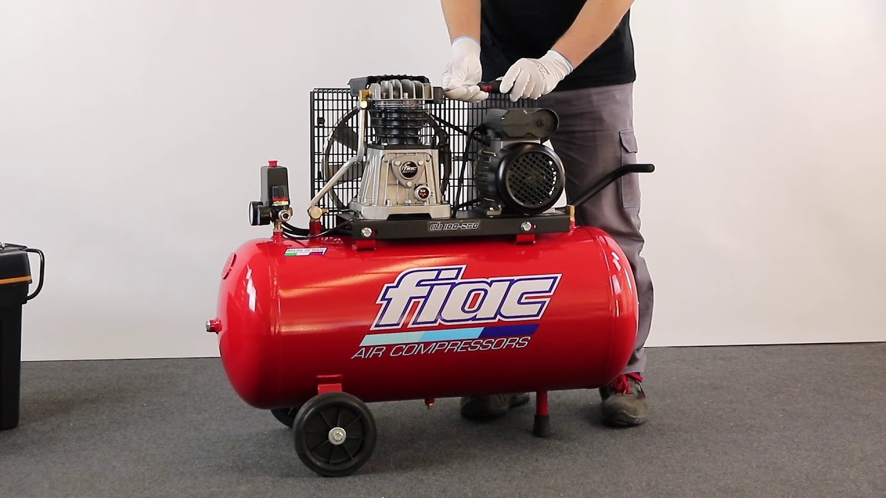 12   Fiac belt driven air filter and check valve replacement