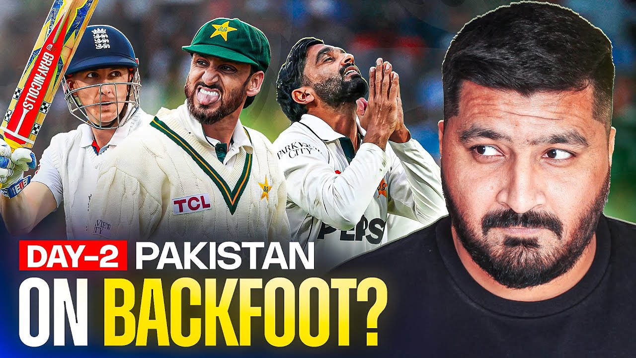 Pakistan on the Backfoot in Leeds Test: Ali Usman Claims 5-Wicket Haul | Pak vs Eng 1st Test Day 2 |