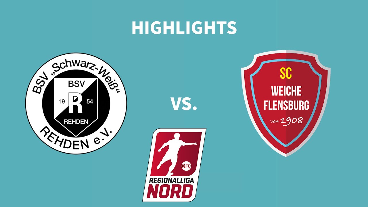13. Spieltag Regionalliga Nord 22/23 | BSV SW Rehden - SC Weiche Flensburg 08 | Highlights