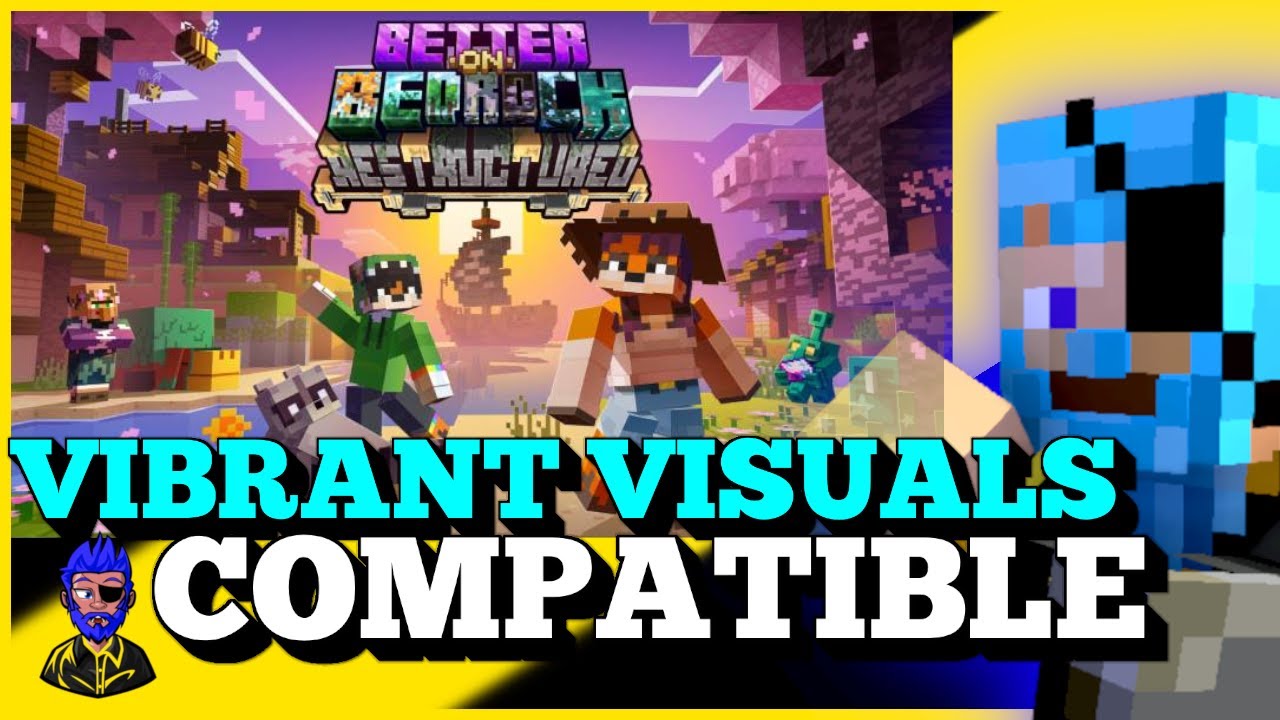 Better on Bedrock Is Vibrant Visuals Compatible! ¦ Daz Man Vibrant Visuals Showcase ¦ Minecraft