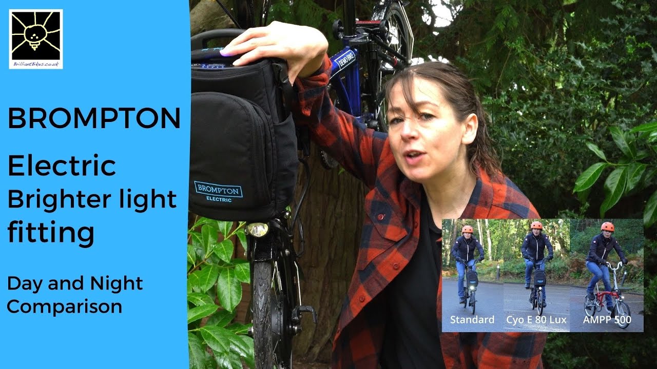 Brompton Electric Light Upgrade - can we do it?