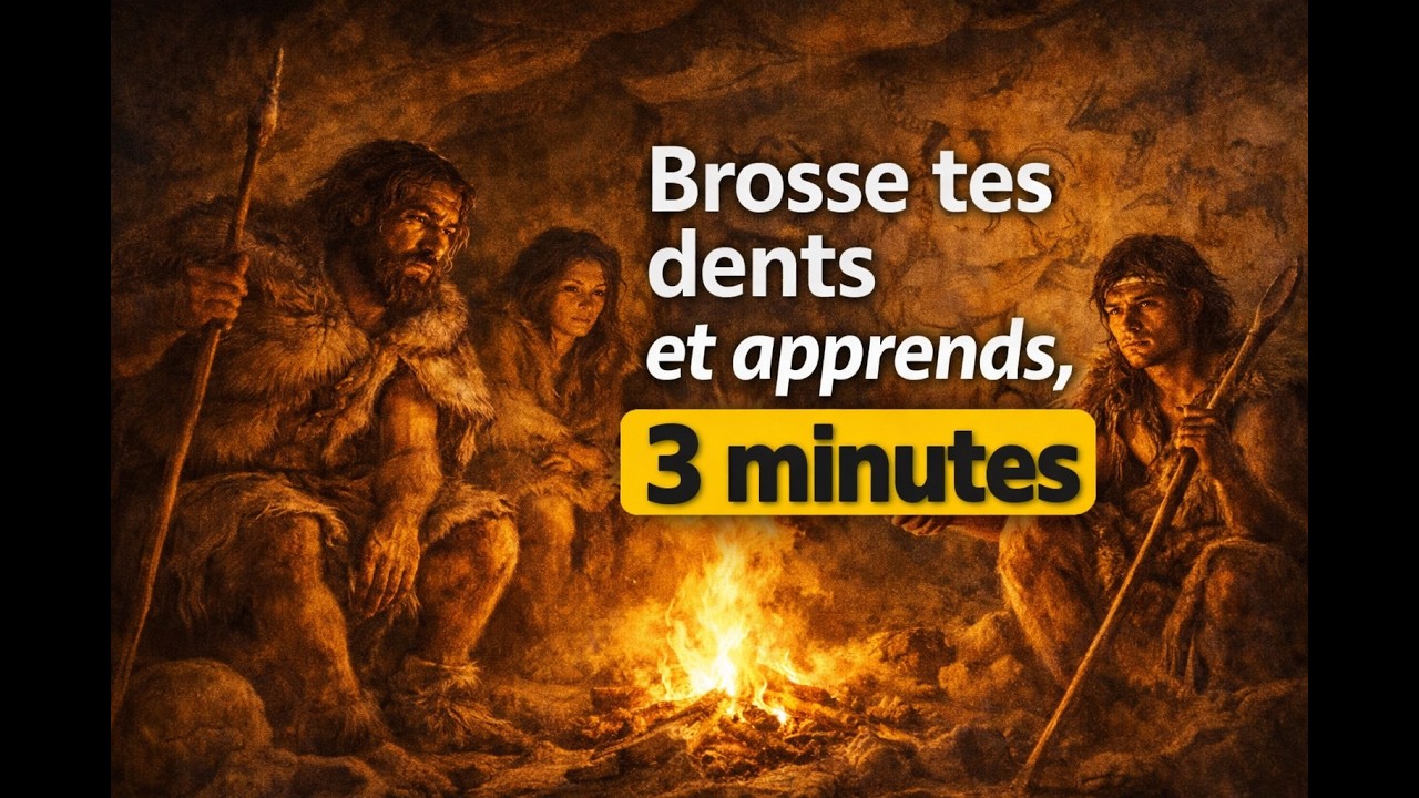 Les hommes préhistoriques en 3 minutes