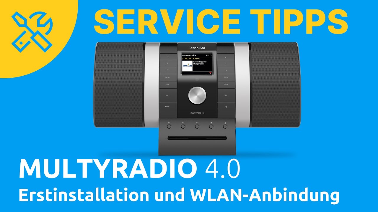 TechniSat Service Tipps | MULTYRADIO 4.0 | Erstinstallation und Anbindung ans WLAN-Netz