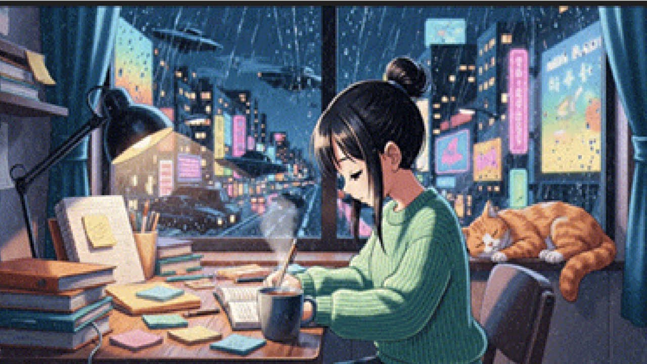 👉 🎧 Concentration Boost  Lofi Study Vibes 🌙📚