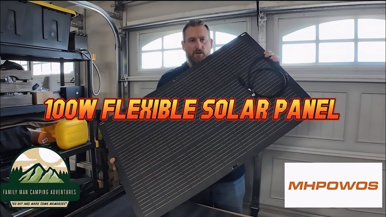 MHPOWOS 100W Flexible Solar Panel Review