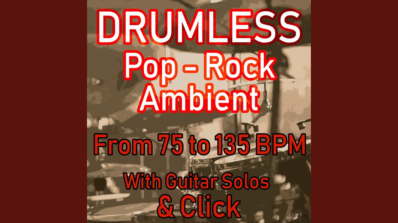 Rock Drumless 115 BPM Backing track for Drummers with Click