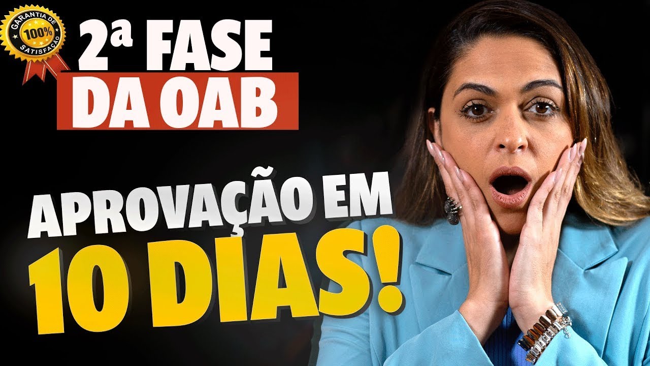 Seja aprovado na 2ª fase da OAB de Direito do Trabalho em 10 dias - PLANO EMERGENCIAL!