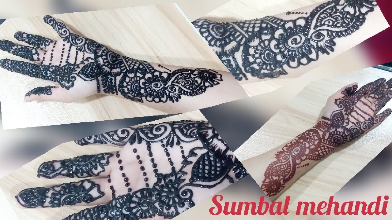 Easy henna design