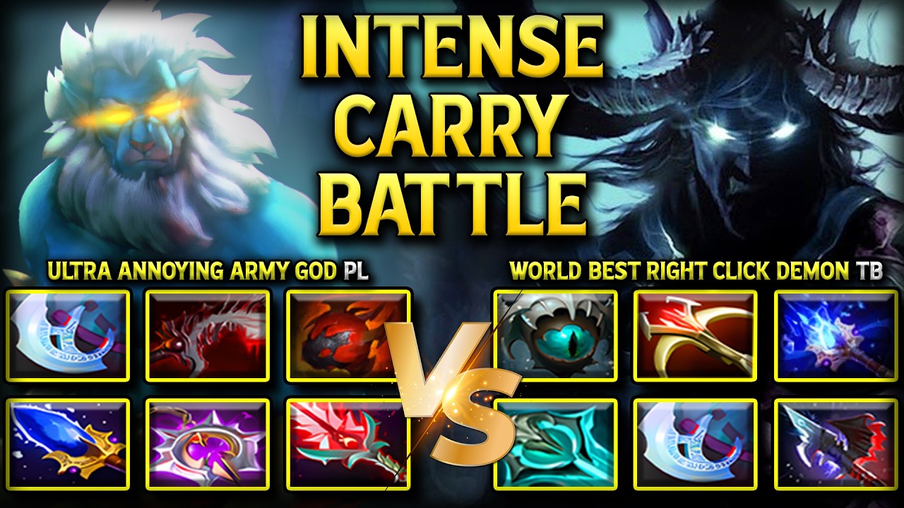 INTENSE CARRY BATTLE | ULTRA ANNOYING ARMY PHANTOM LANCER VS. WORLD BEST RIGHT CLICK TERRORBLADE
