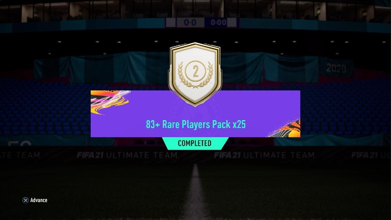 FIFA 21 MY 83 X 25 FROM ICON SWAPS 4