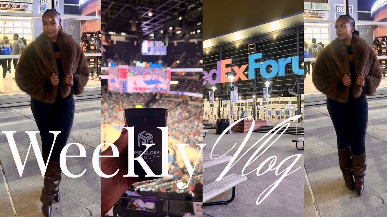 Еженедельный видеоблог | Жизнь в Мемфисе: подготовка к игре, матч НБА и развлечения на выходных 🤎