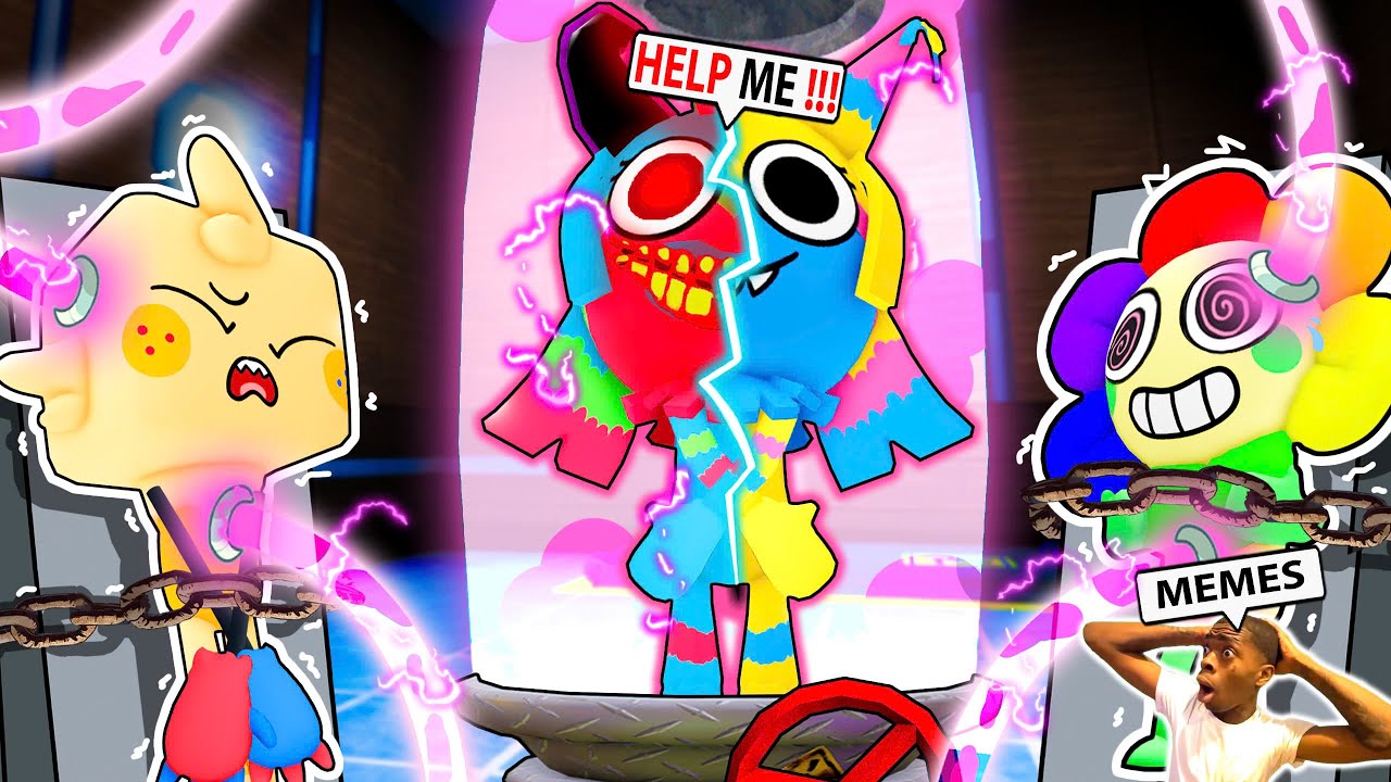 Yatta vs Looey Survives A Dandy Run Mexican Update - Funniest Dandy's World Memes! #9