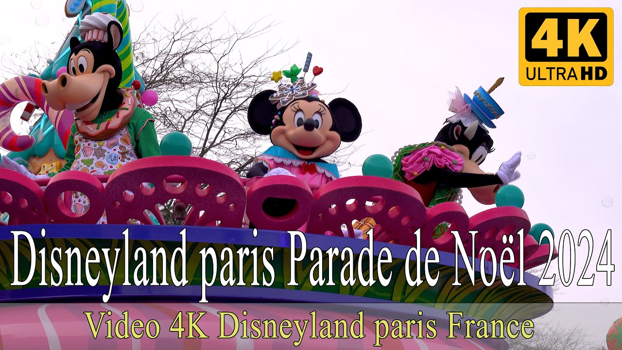 Disneyland paris Parade de Noël 2024