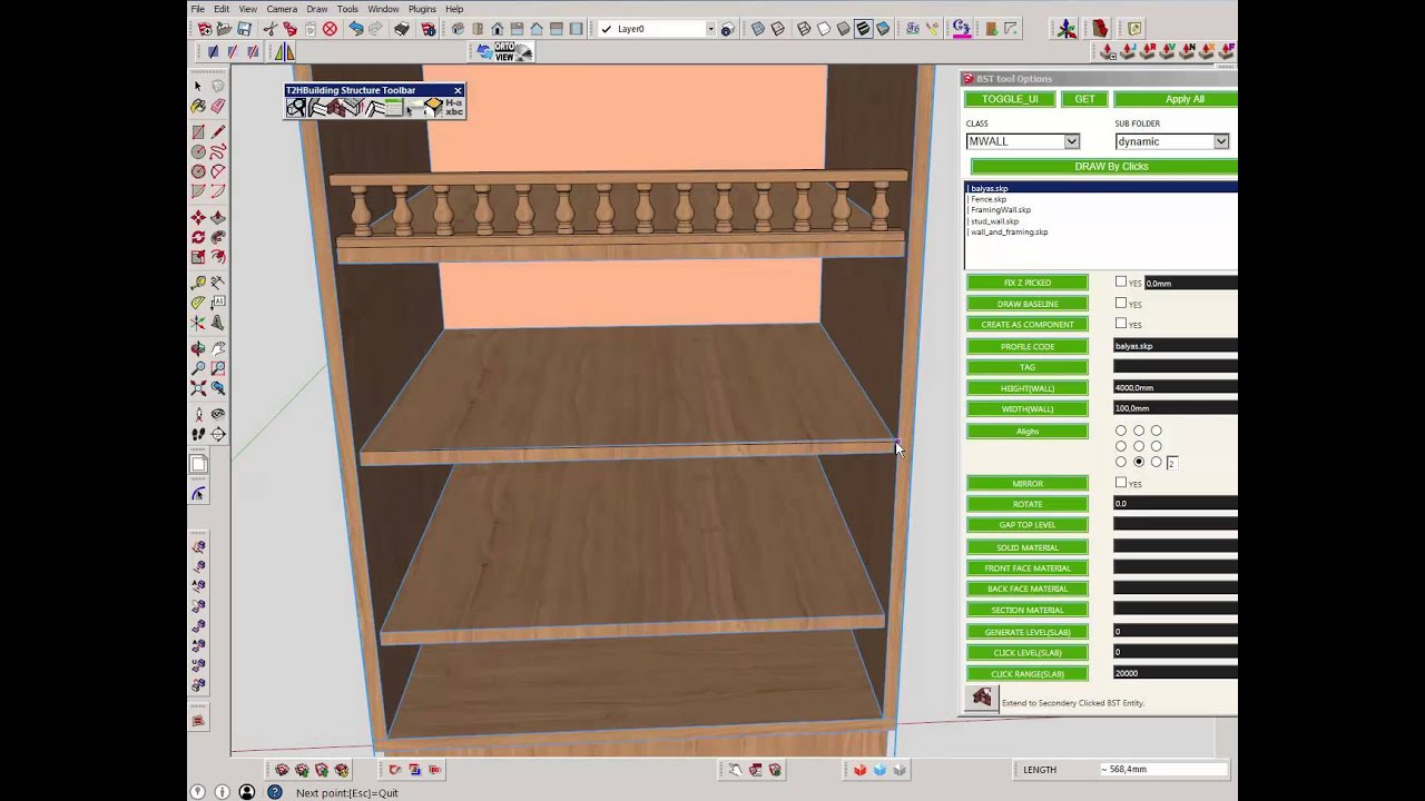 T2H Building Structure Tools