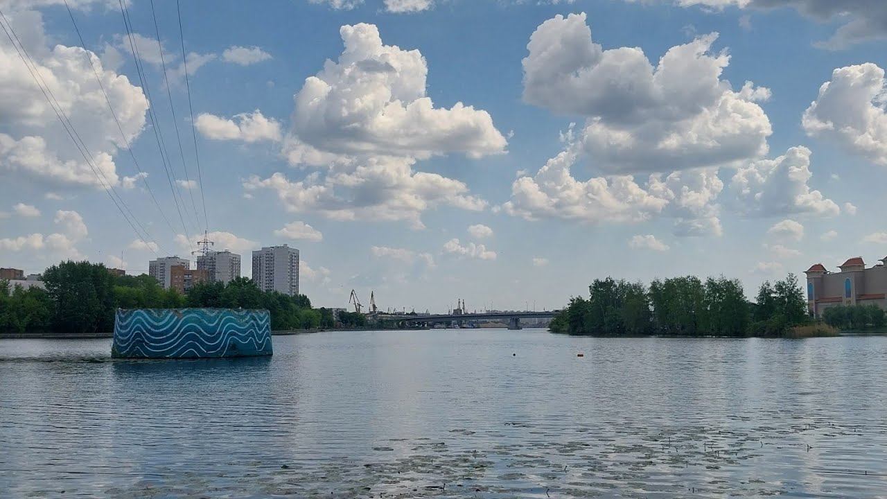 24.05.2025 Москва. Кожуховский затон. Разведка рыбных мест.
