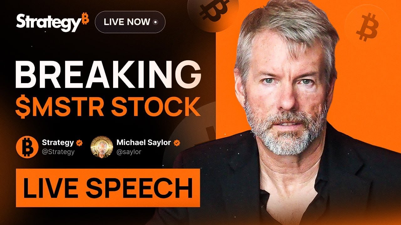 LIVE: Michael Saylor on Why Bitcoin Will Make You Rich? MSTR Stock & BTC Market Outlook