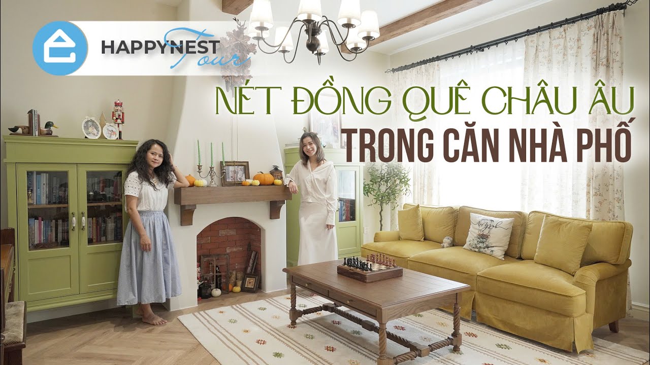 NHÀ PHỐ LỘT XÁC: Mang Phong Cách Đồng Quê Châu Âu Vào Căn Nhà Hiện Đại